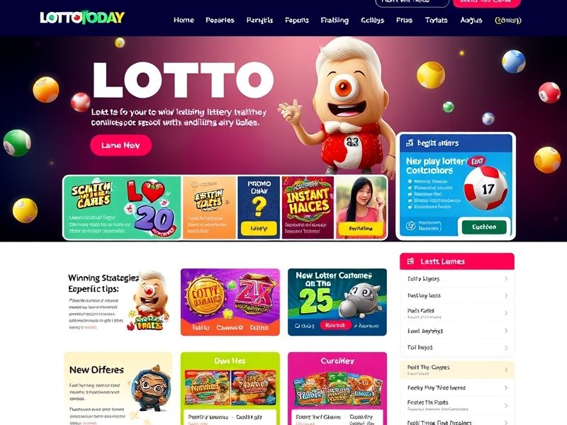 Lotto Today is your ultimate destination for online lottery games and instant win opportunities. Check daily jackpots, get quick results, and experience mobile-friendly gambling with expert-endorsed strategies.
